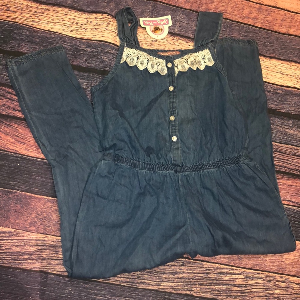Jelly the pug denim jumper New